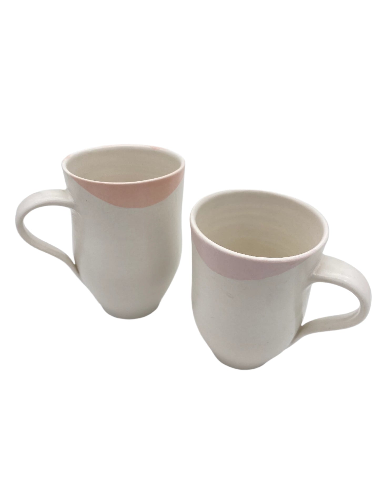 Pink Lipped Cups (Set of 2)