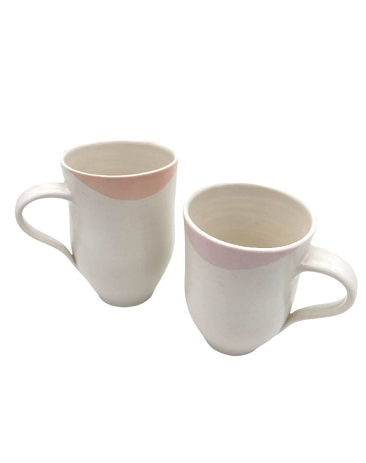 Pink Lipped Cups (Set of 2)