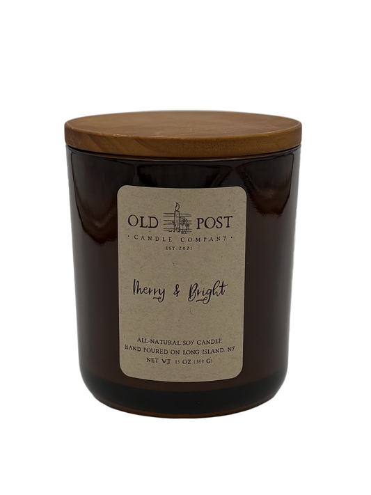 Amber Merry & Bright Candle