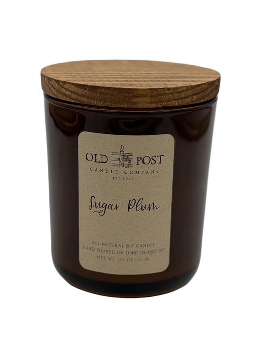 Amber Sugar Plum Candle