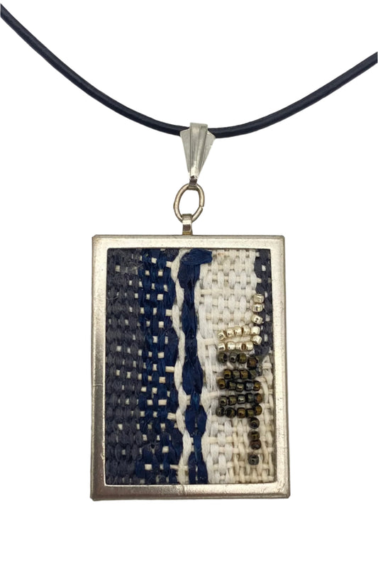 Handwoven Tapestry Pendant