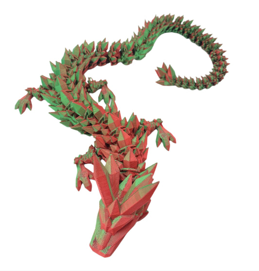 Green and Red Dragon