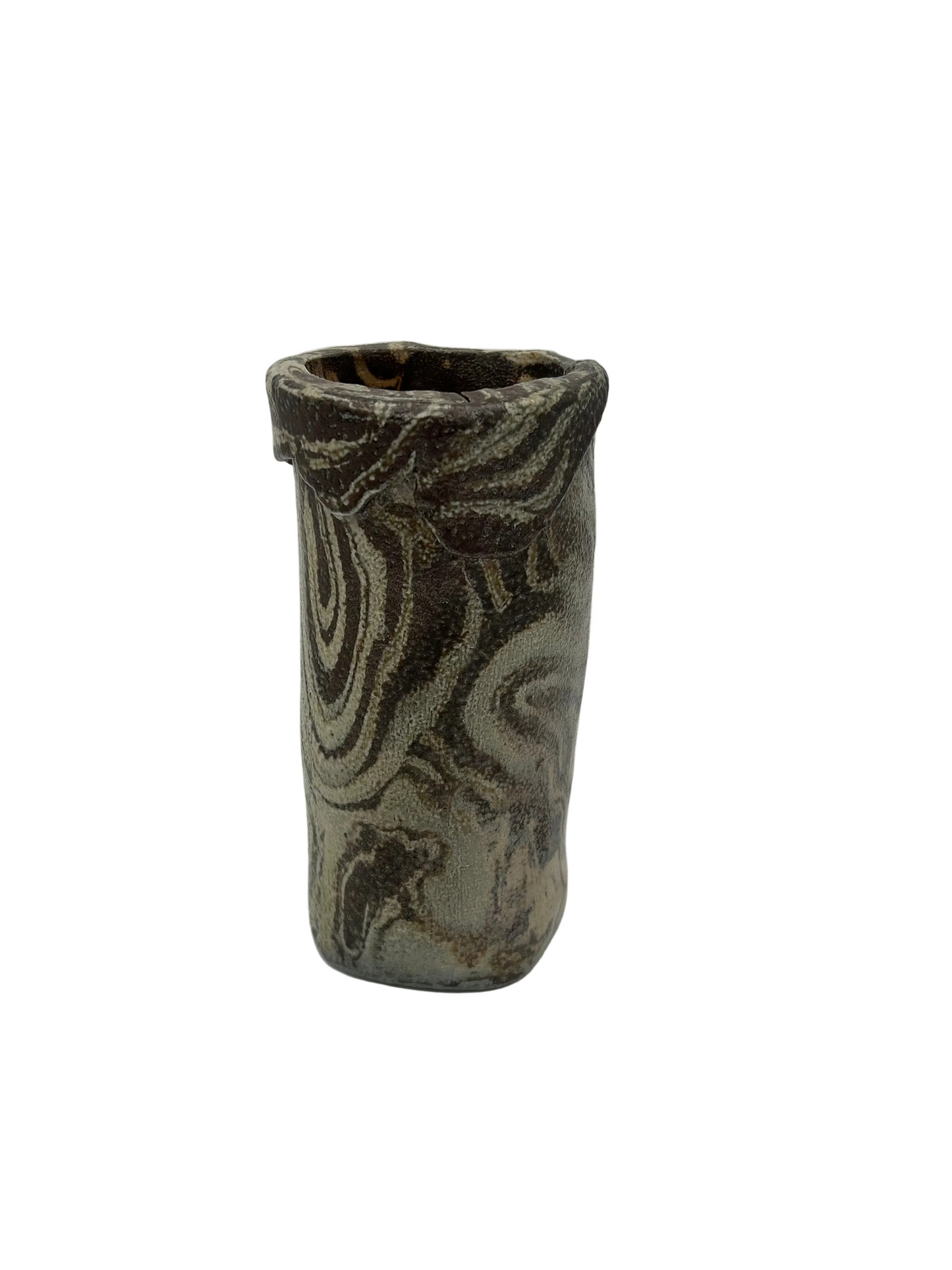 Neriage Wood-Like Vase
