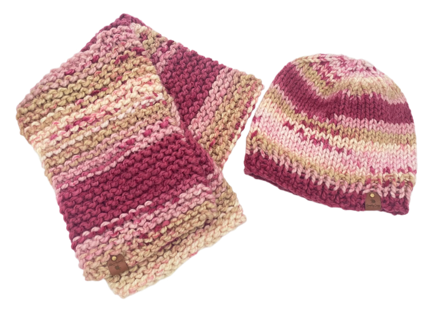 Key Hole Scarf & Hat