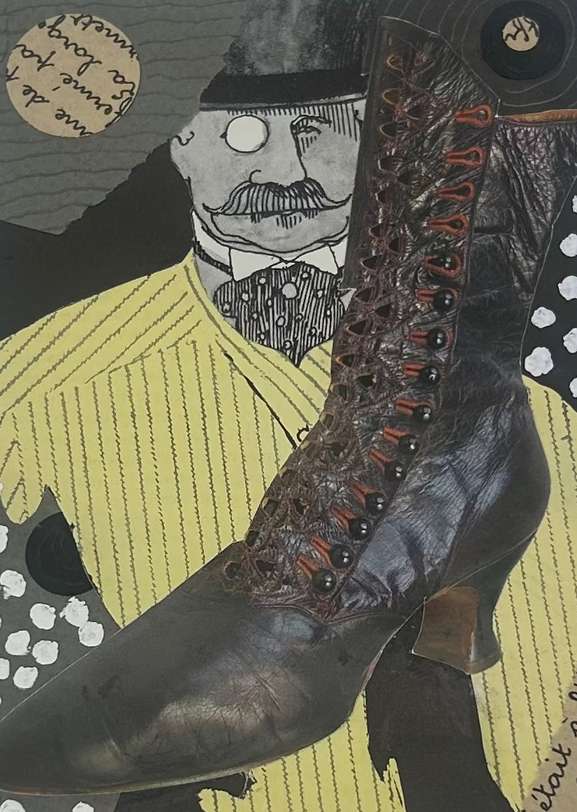 Out With High-Buttoned Shoes