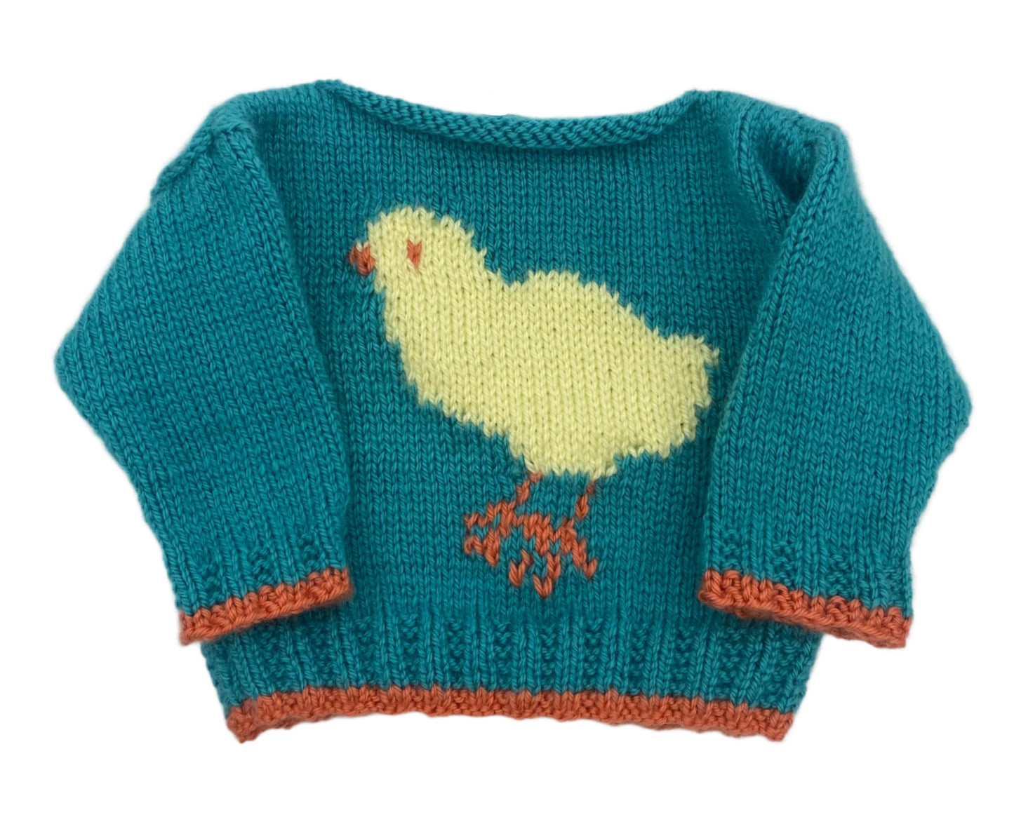 Hand Knitted Chick Sweater