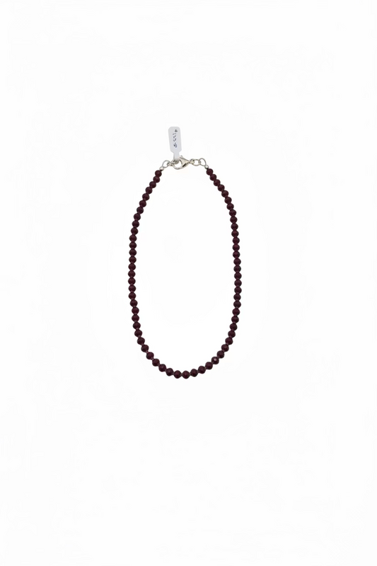 Ruby with Sterling Silver Necklace