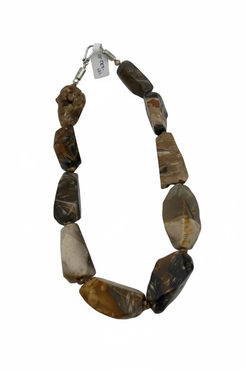 Natural Jasper with Sterling Silver