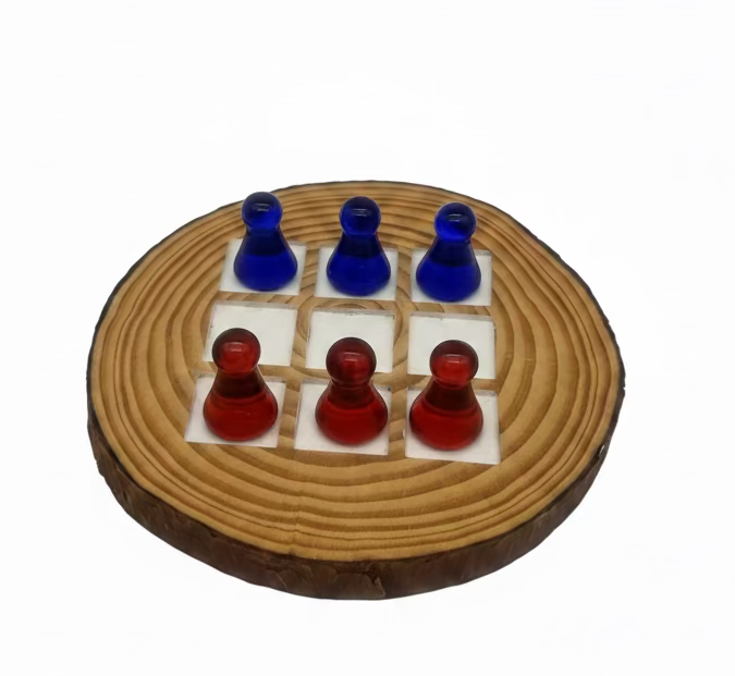 Red and Blue Tic Tac Toe