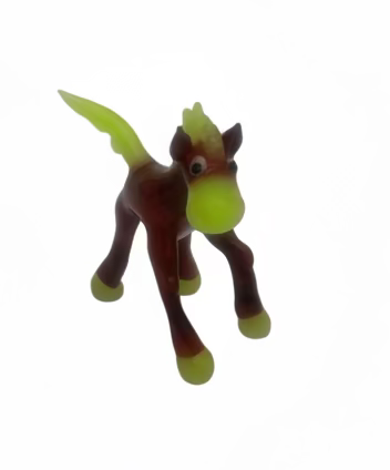 Horse Glass Sculpture