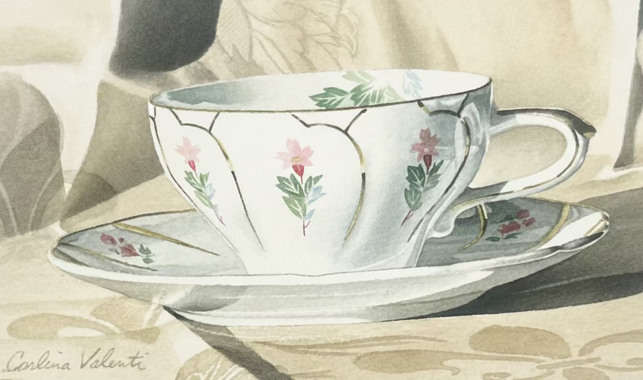 White Teacup I
