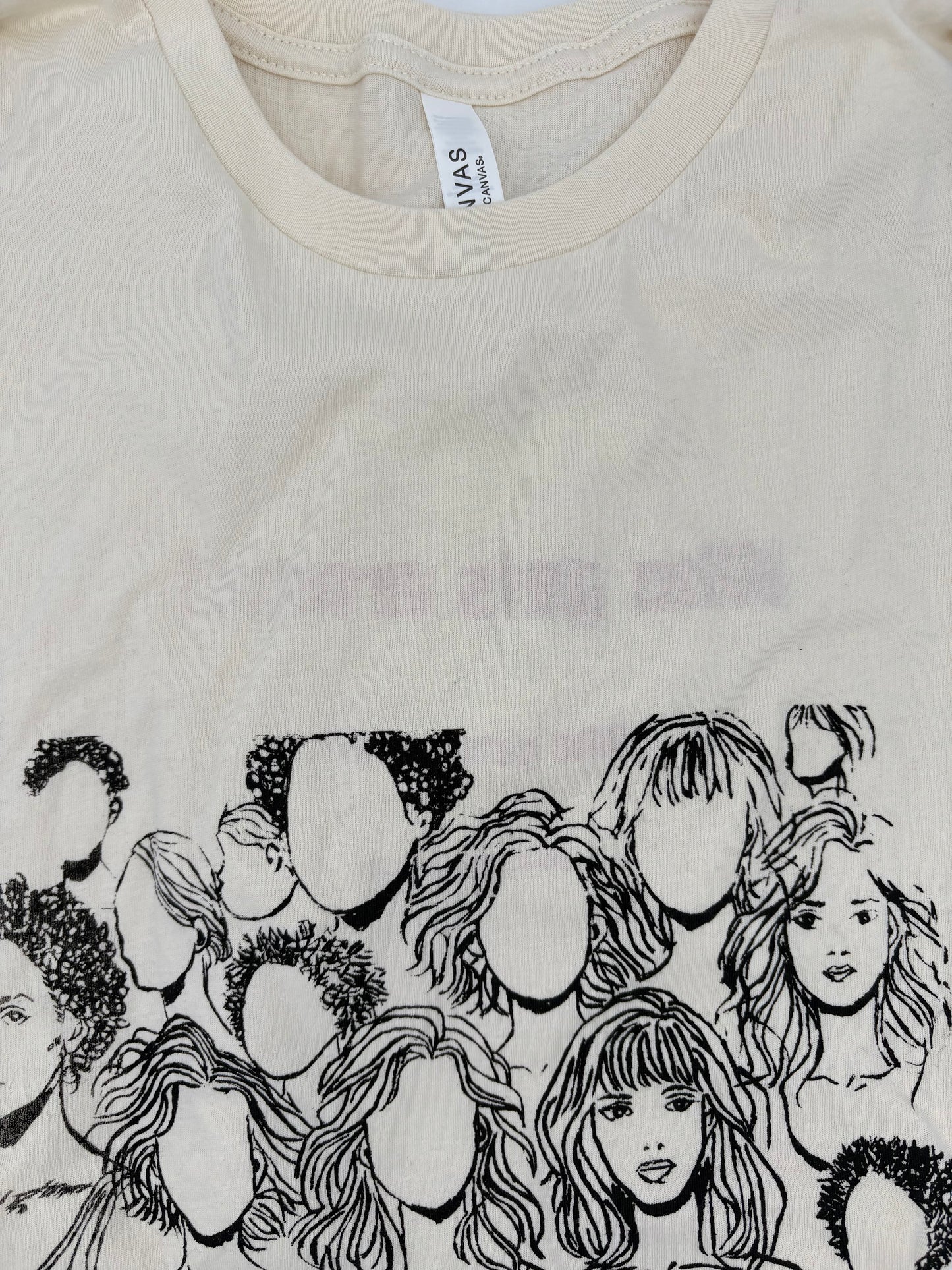 Short Sleeve Crew Neck - Off White