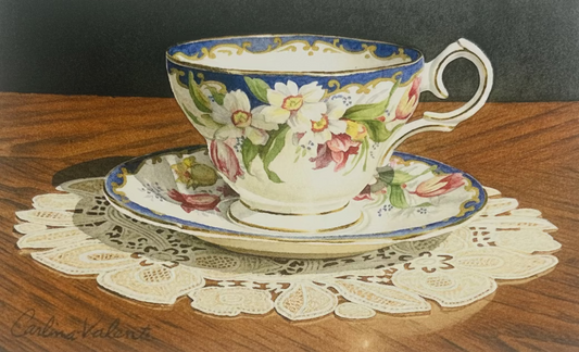 Floral Teacup I
