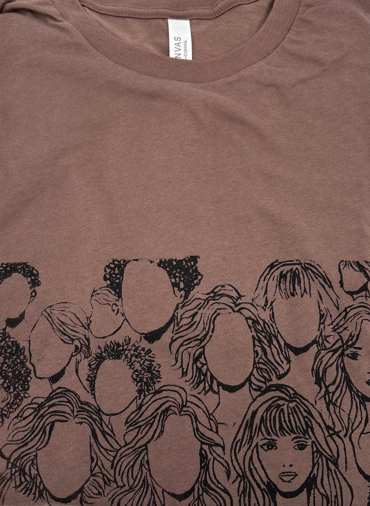 Short Sleeve Crew Neck - Deep Mauve