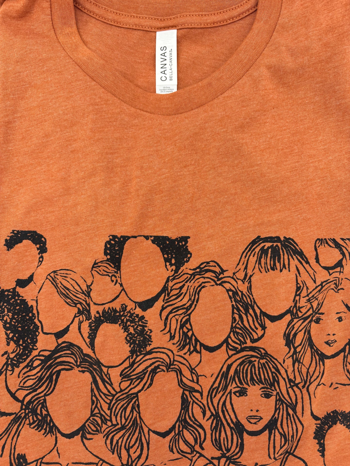 Short Sleeve Crew Neck - Brick Red