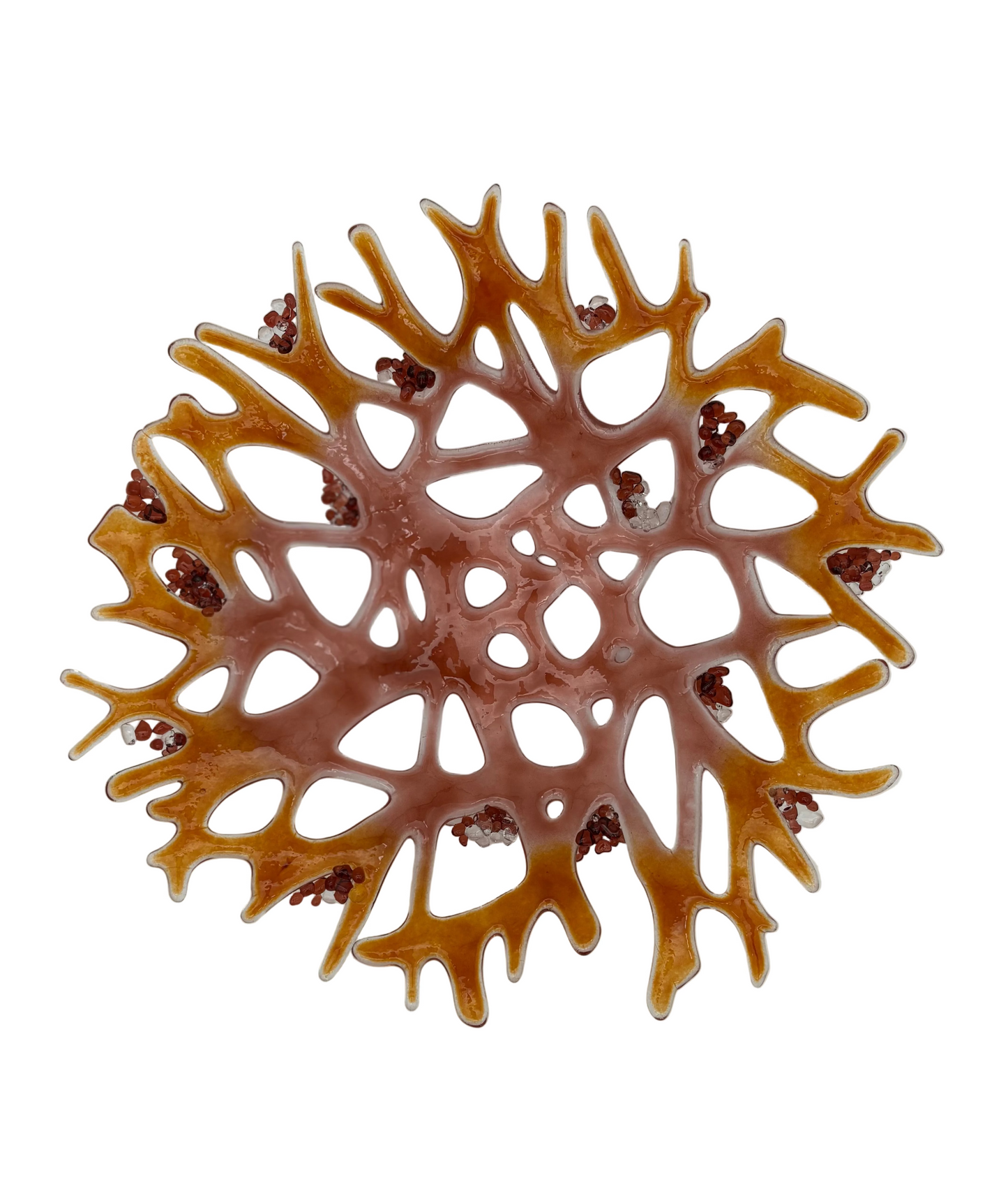 Sunset Coral Bowl