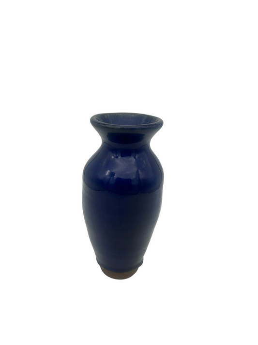 Gas-Fired Dark Blue Vase