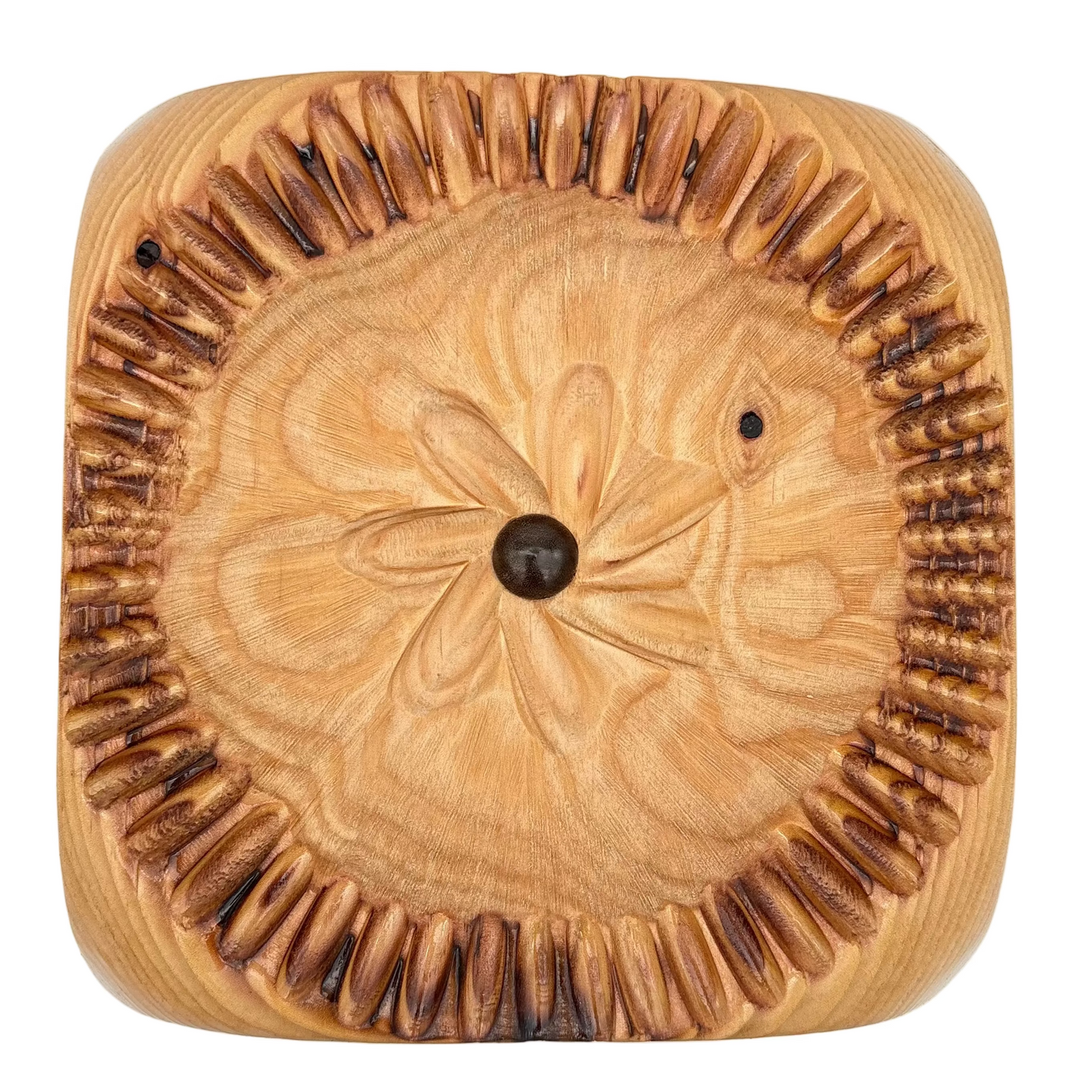 Carved & Burned Bowl or Plaque