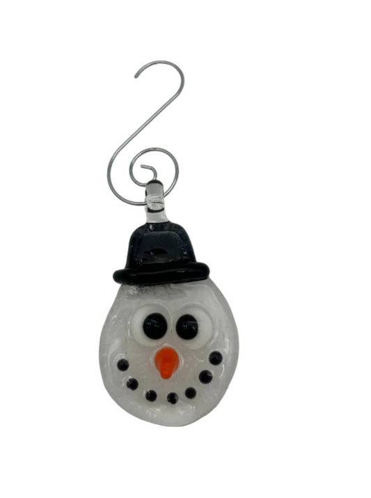 Snowman Head Ornament