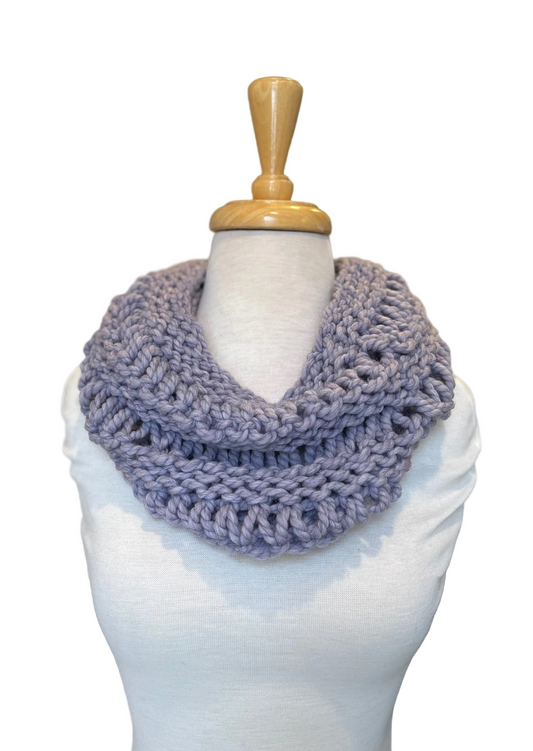 Lavender Cozy Cowl