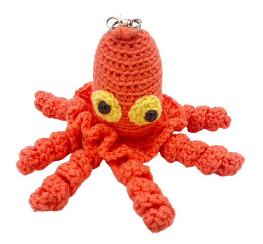 Travel Buddy Peach Octopus