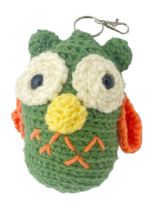 Travel Buddy Green Owl