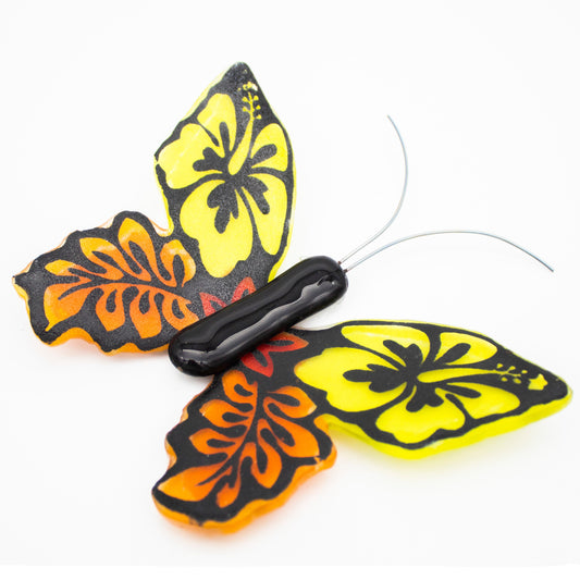 Yellow and Orange Butterfly