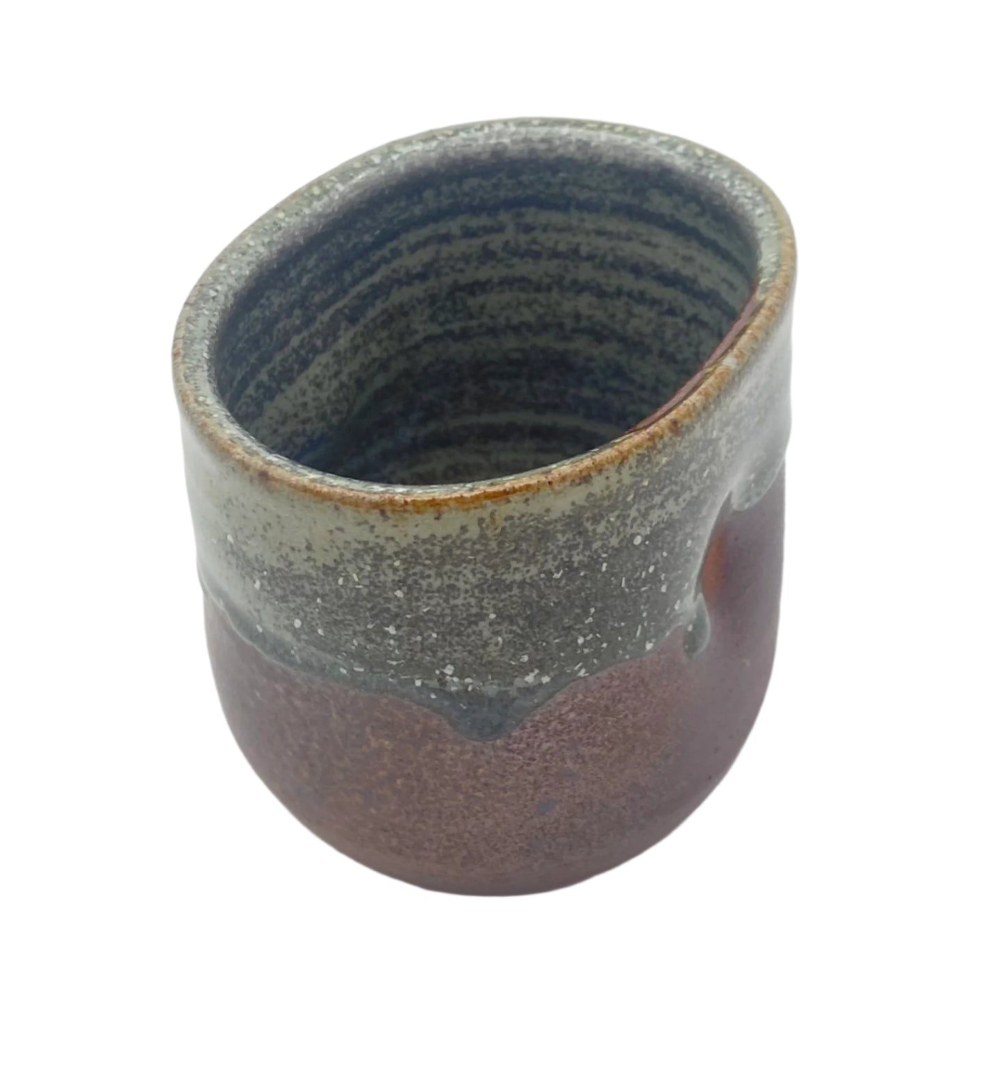 Wood-Fire Thumb Print Vase