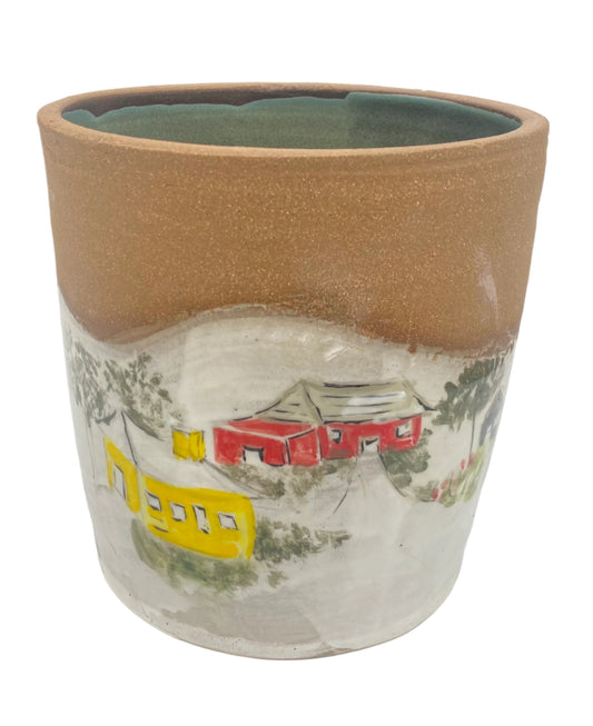 Cylinder Pot Houses
