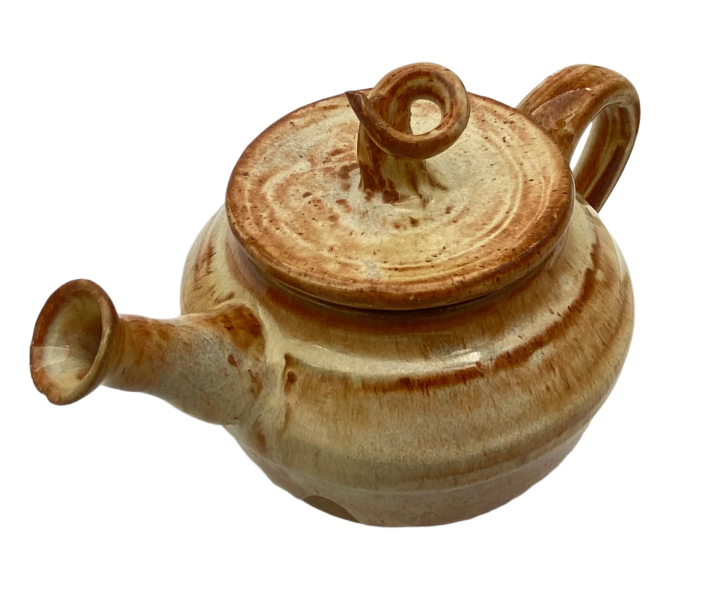 Orangey Teapot