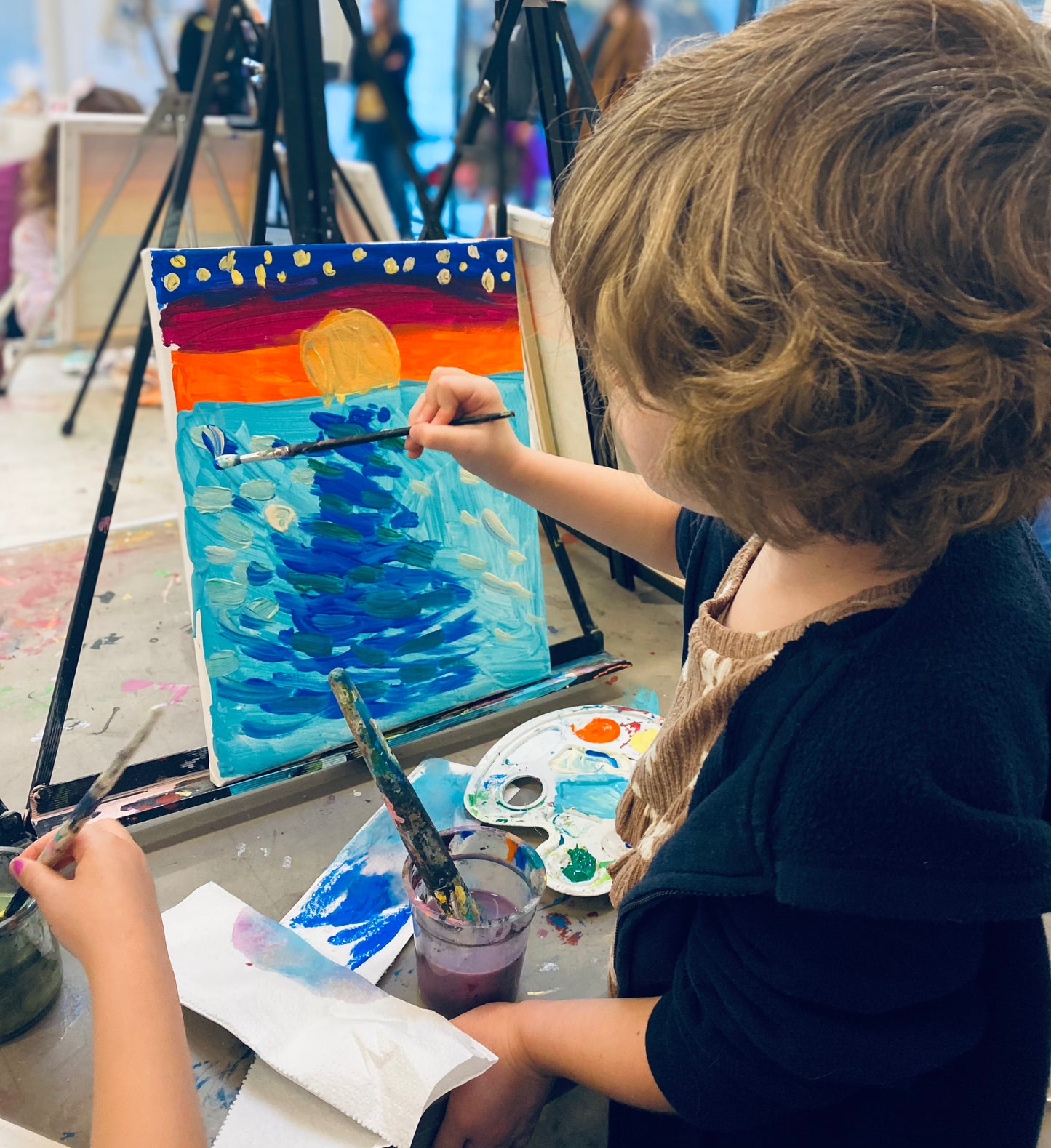 Basic Drawing and Painting for Kids! Winter Session