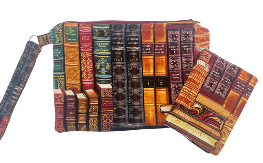 Book Shelf Wristlet