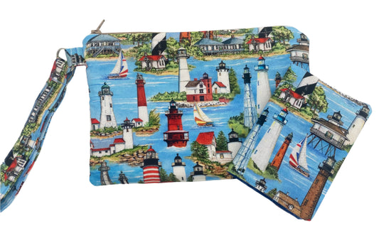 Lighthouse Wristlet