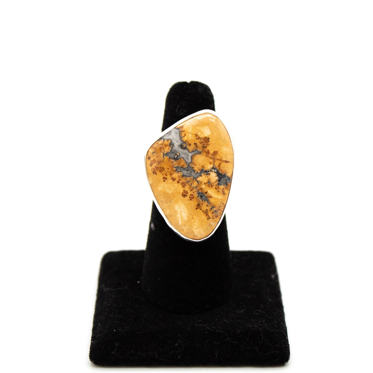 Triangle Jasper Ring