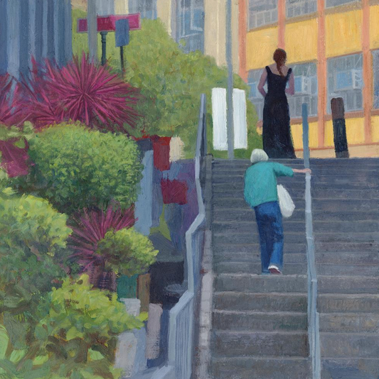 Study for Climb to Bridges Street