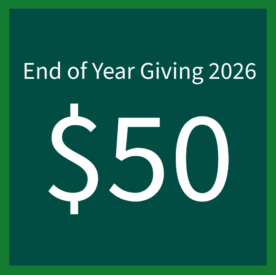 End of Year Giving 2026 - $50