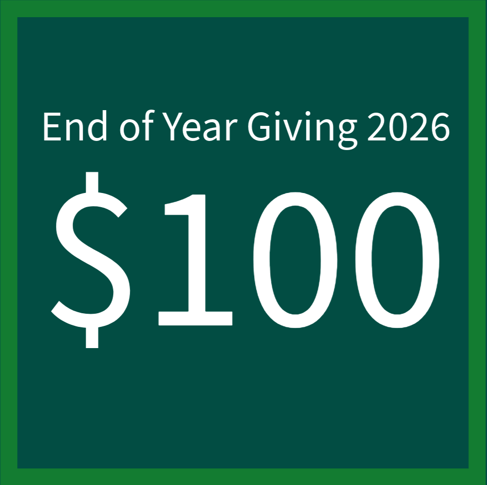 End of Year Giving 2026 - $100