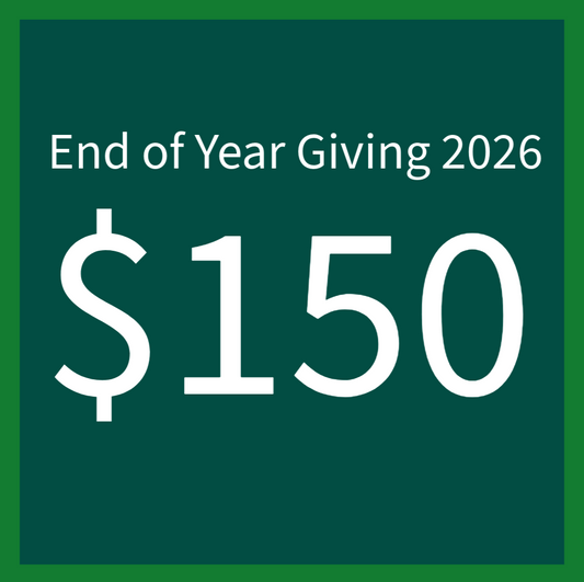 End of Year Giving 2026 - $150