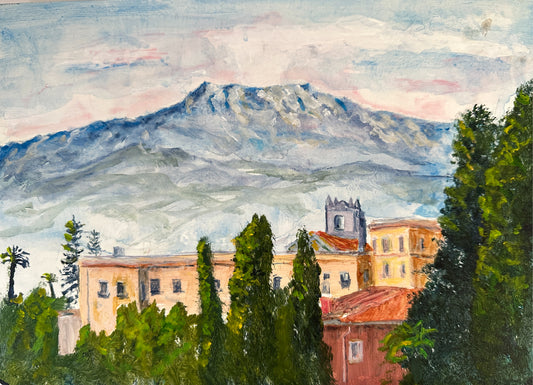 Mt. Etna from Taormina