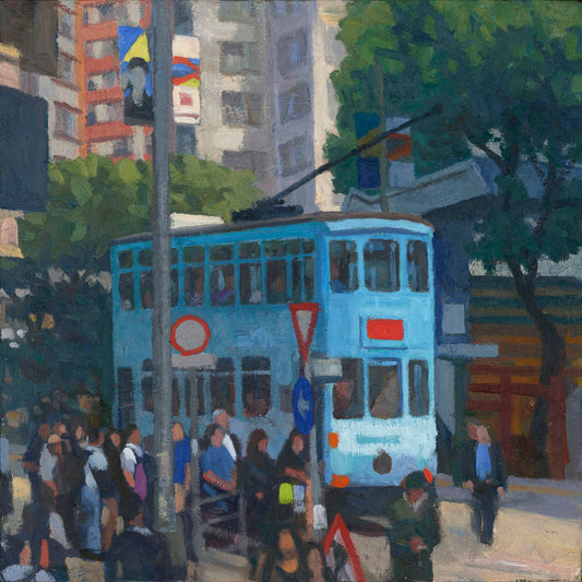 Study for Boarding the Trolley