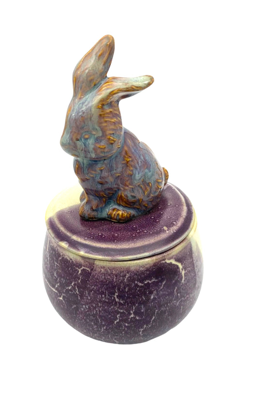 Bunny Lidded Vessel