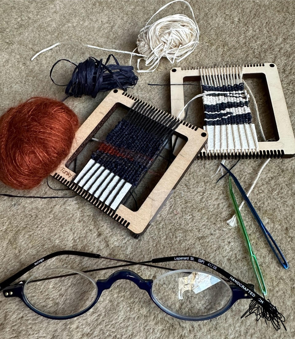 03-14 Handwoven Tapestry Pendant w/Galina Carroll