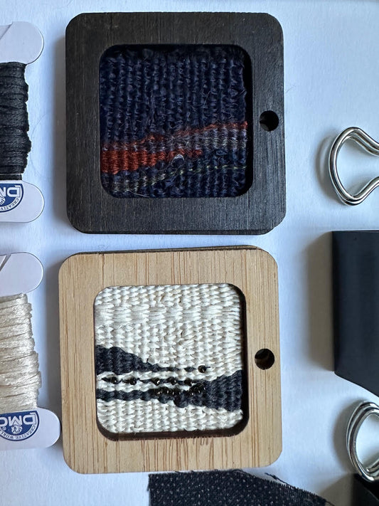 03-14 Handwoven Tapestry Pendant w/Galina Carroll