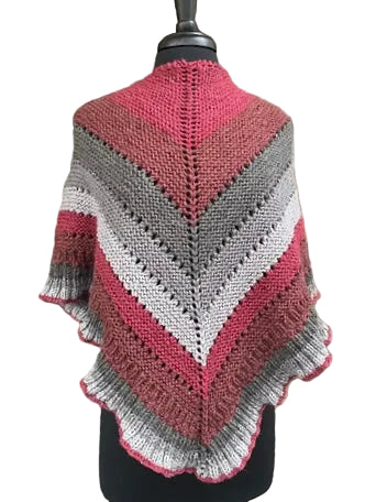 Argyle Mara Shawl