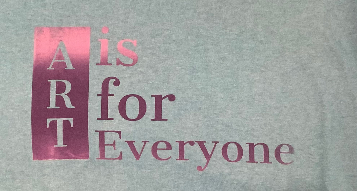 WPF Art is for Everyone V-neck T-Shirt