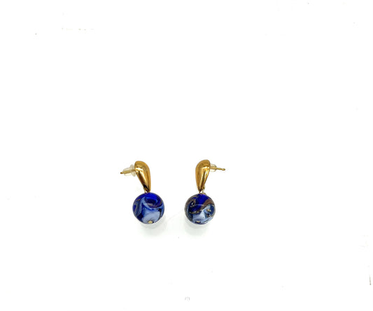 Sphere Glass Earrings