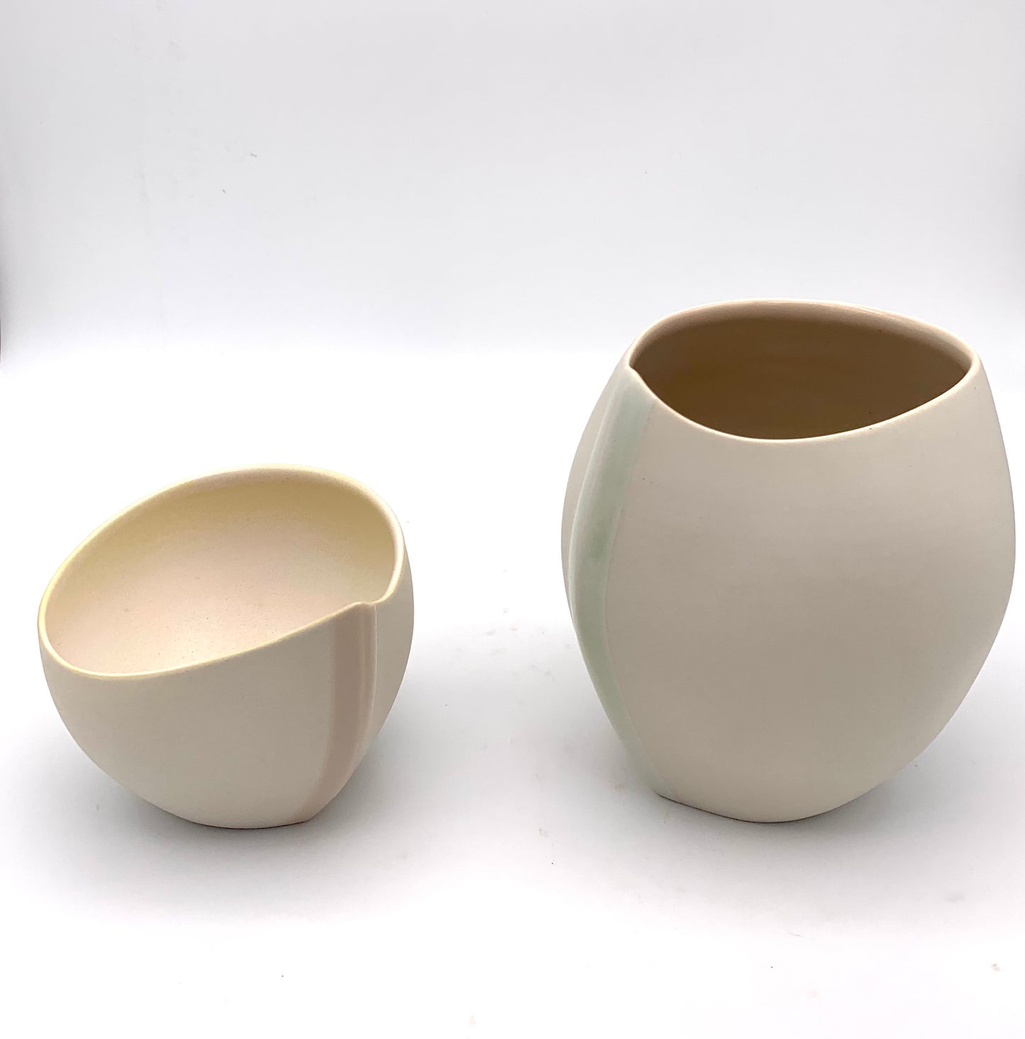 Pointed Round Vases