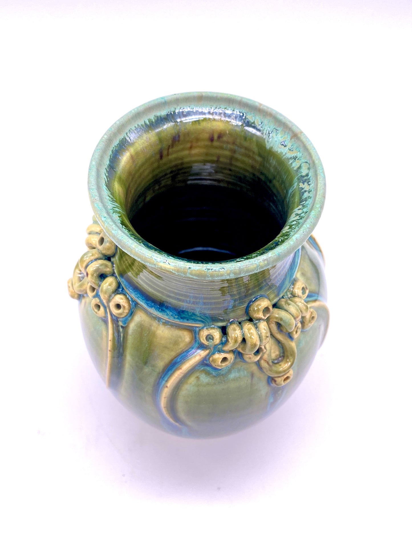 Jewel Green Vase