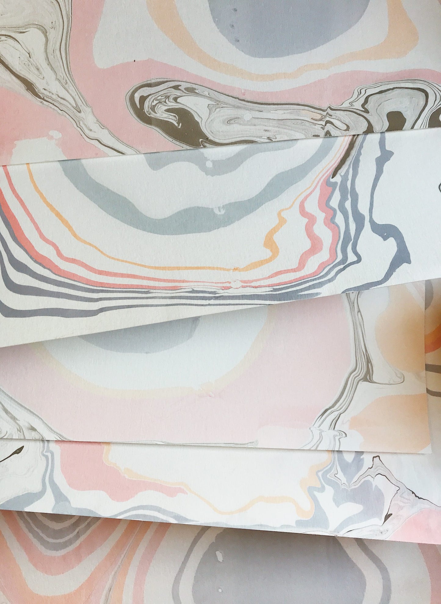 10-21 Suminagashi Paper Marbling with Hayley Ferber