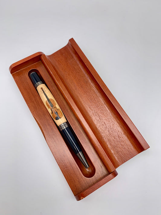 Wood Pen with Design